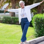 Ejercicio para mantener el equilibrio después de los 65 años